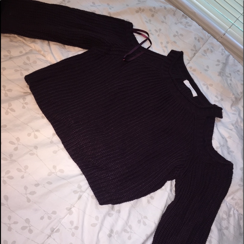 Flirty winter sweater